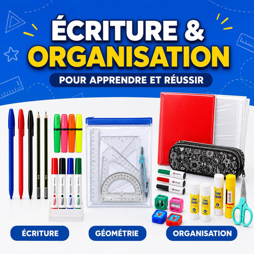 Pack Fournitures Scolaires Complet – Plus de 50 Articles
