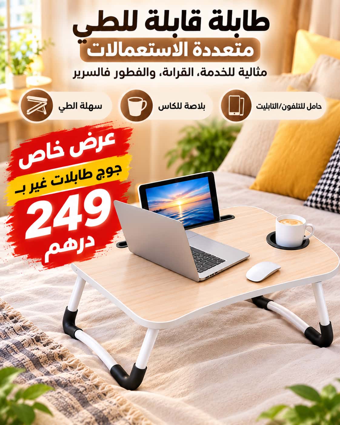 طاولة قابلة للطي