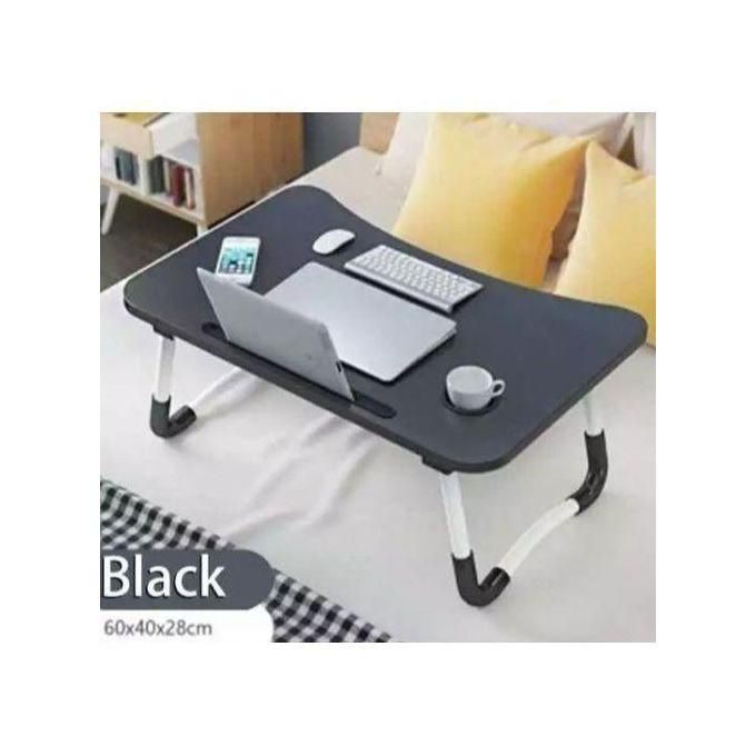 Table pliante coloris noir, 60 x 40 x 28 cm